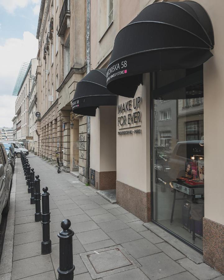 Mokotowska 67: Central Private Apartment with Balcony near US Embassy Warsaw Exterior photo