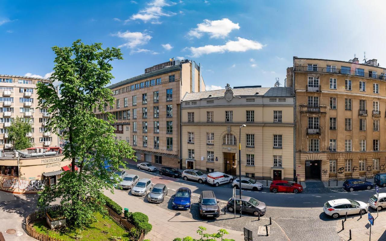 Mokotowska 67: Central Private Apartment with Balcony near US Embassy Warsaw Exterior photo